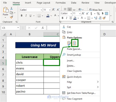 how do you change first letter to uppercase in excel without formula