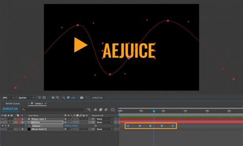 how do you copy and paste keyframes in after effects