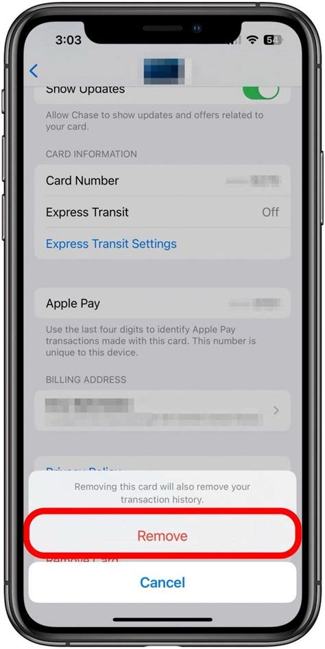 how do you delete a transaction on apple pay