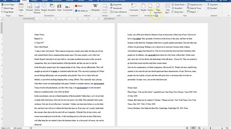 how do you do mla format in word