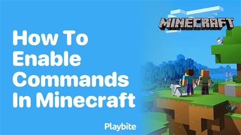 how do you enable commands in minecraft java