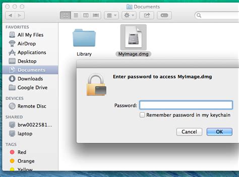 how do you encrypt a file on a mac