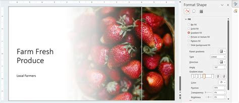 how do you fade a background in powerpoint