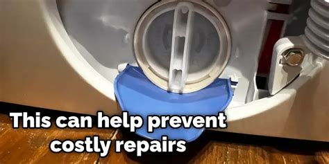 how do you fix a washing machine drain pipe overflow