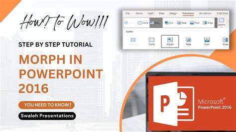 how do you get morph transition in powerpoint 2016 for free