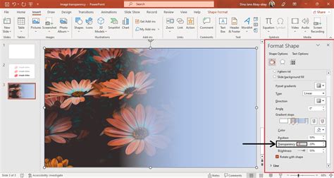 how do you make a background transparent in powerpoint