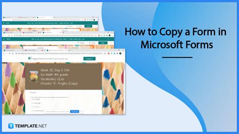 how do you make a copy of a microsoft form