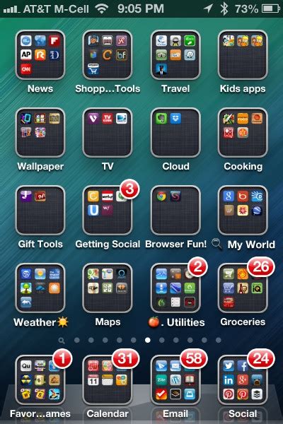 how do you make a folder on iphone for apps