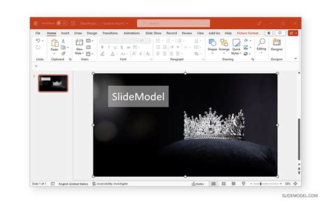how do you make a text box transparent in powerpoint