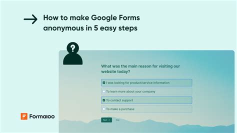 how do you make google forms anonymous