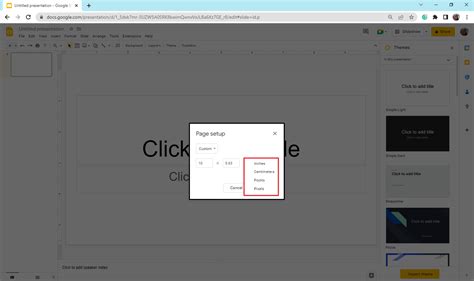 how do you make slides vertical in google slides