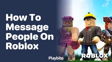 how do you message someone in roblox