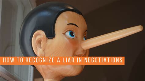 how do you recognize a liar