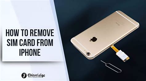 how do you remove a sim from an iphone