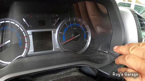 how do you reset the maintenance light on a 2008 toyota 4runner