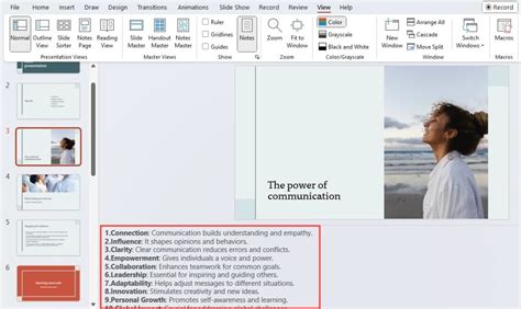 how do you save a powerpoint with speaker notes