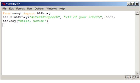 how do you say hello in python