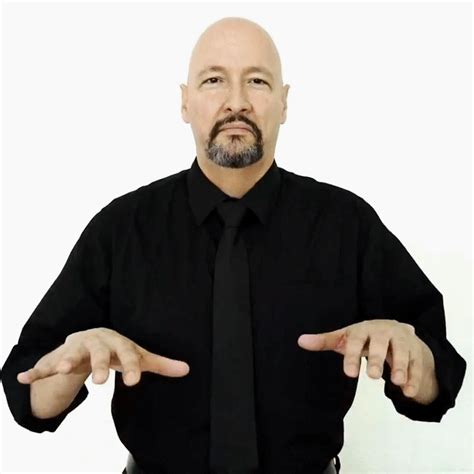 how do you say nervous in sign language