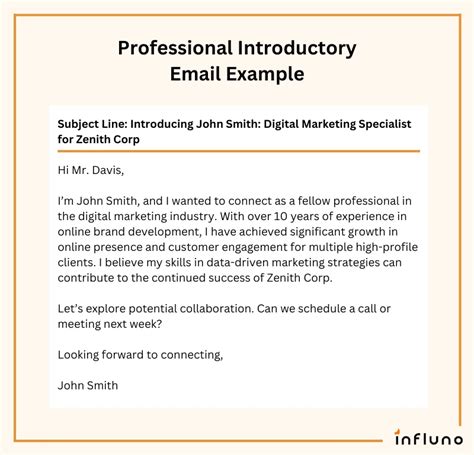 how do you start a professional email introduction