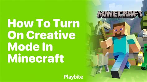 how do you turn on creative mode in minecraft java