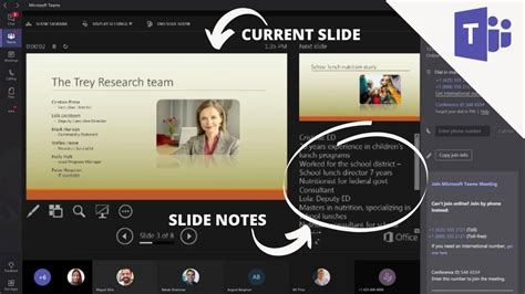 how do you use presenter mode in teams