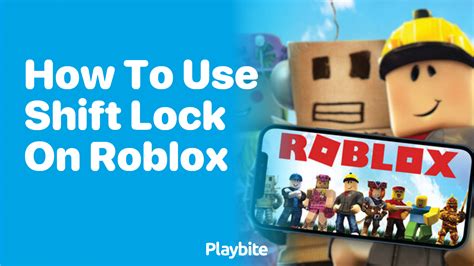 how do you use shift lock on roblox mobile