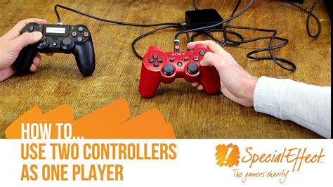 how do you use two controllers on ps4