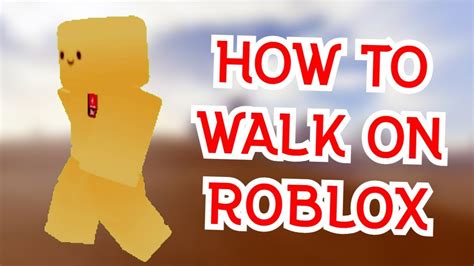 how do you walk on roblox pc