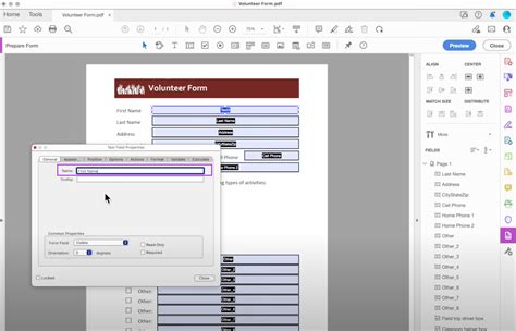how do you wrap text in a pdf fillable form