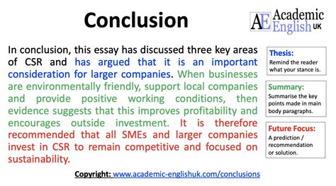 how do you write a conclusion statement