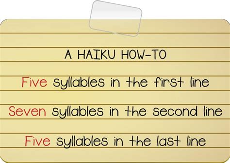 how do you write a haiku example