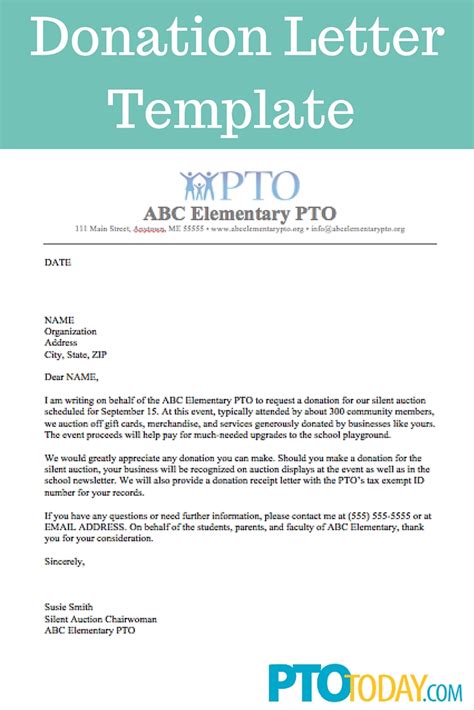 how do you write a letter asking for a donation to a non profit organization