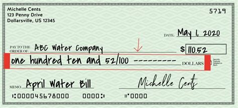 how do you write numbers in words on a cheque