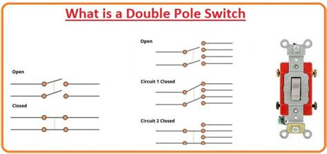 how does a double pole switch work