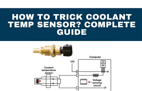 how does a engine coolant temperature sensor work