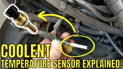 how does a engine temp sensor work