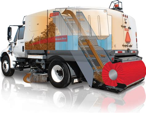 how does a road sweeper work
