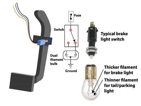 how does a stop light switch work