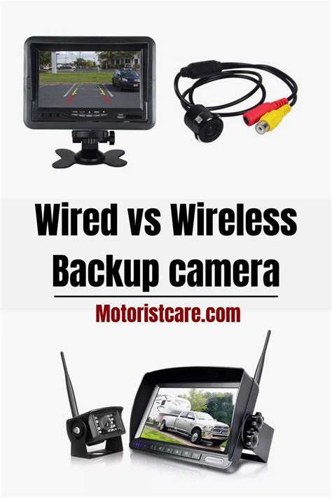 how does a wireless backup camera work