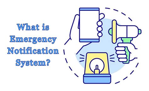 how does emergency notification system work