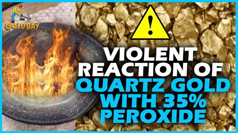how does gold react with other substances