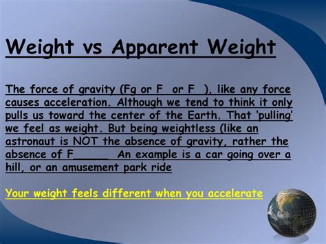 how does gravity stop us from being weightless