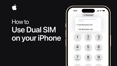 how does iphone work with dual sim