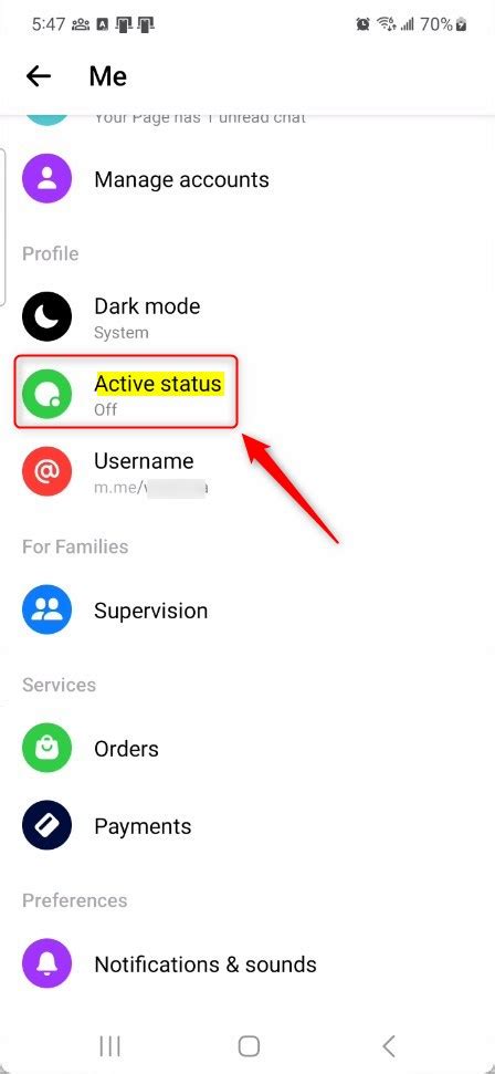 how does messenger active status work reddit