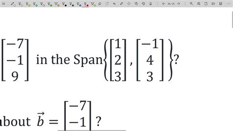 how does span work in linear algebra