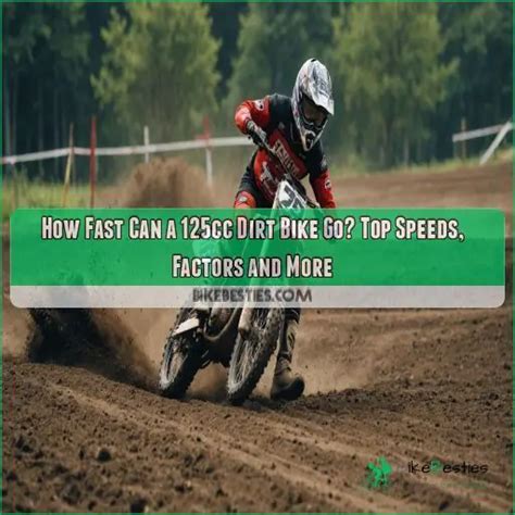 how fast can a 125cc mini bike go