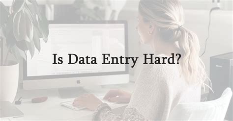 how hard is it to get a data entry job reddit