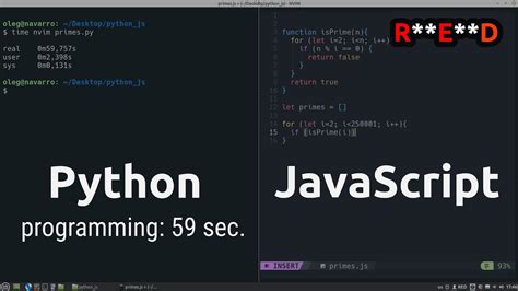 how hard is javascript compared to python