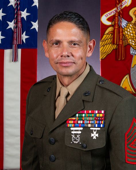 how high is master sergeant in the marines