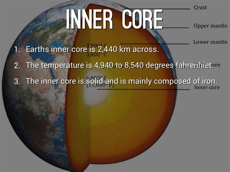 how hot is the earth's outer core in celsius